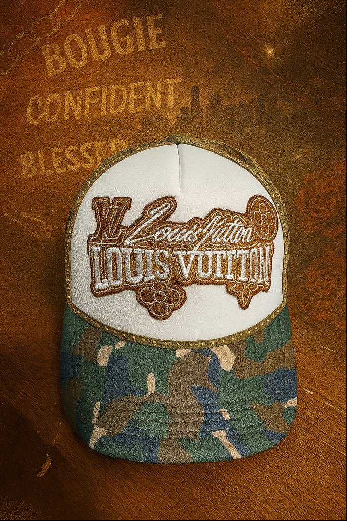 Test   the Jesus in Me - Patchwork Trucker Hat